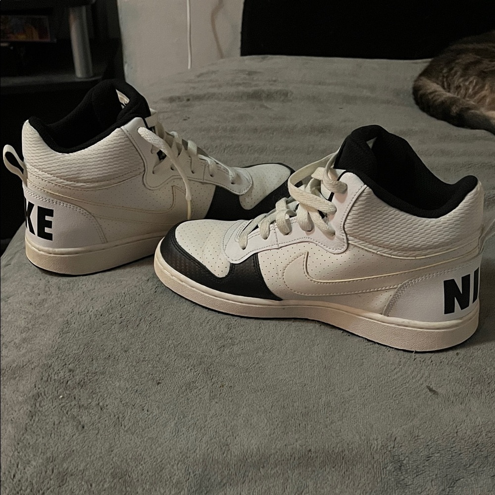 Nike Dual-Tone Mid-Top Sneakers